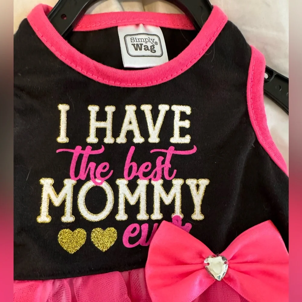 SIMPLY WAG BLACK AND PINK 